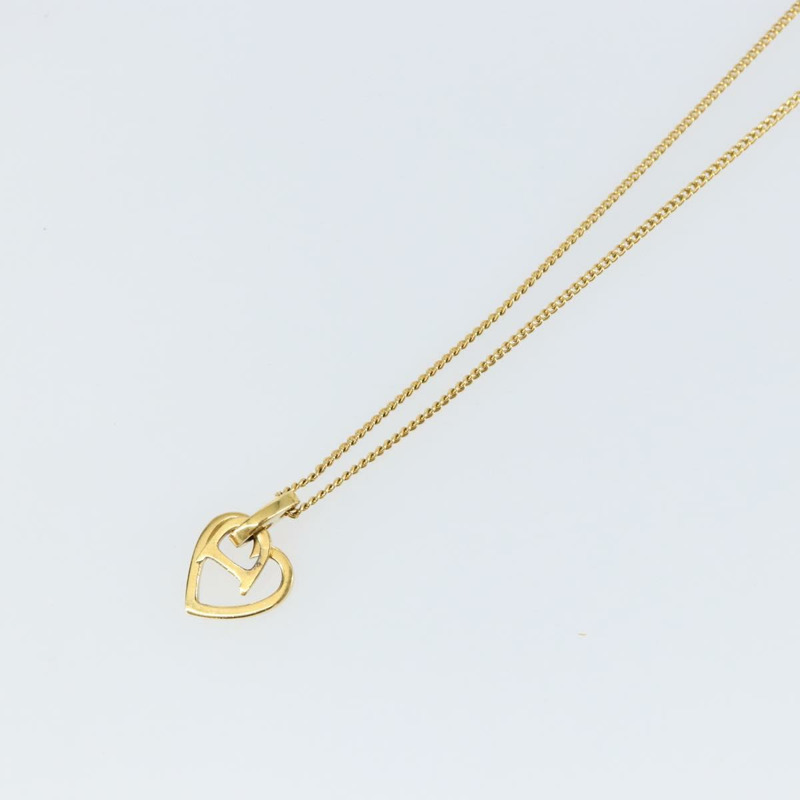 【日本直送】Christian Dior 項鍊 金屬 金 Auth sw1622-3