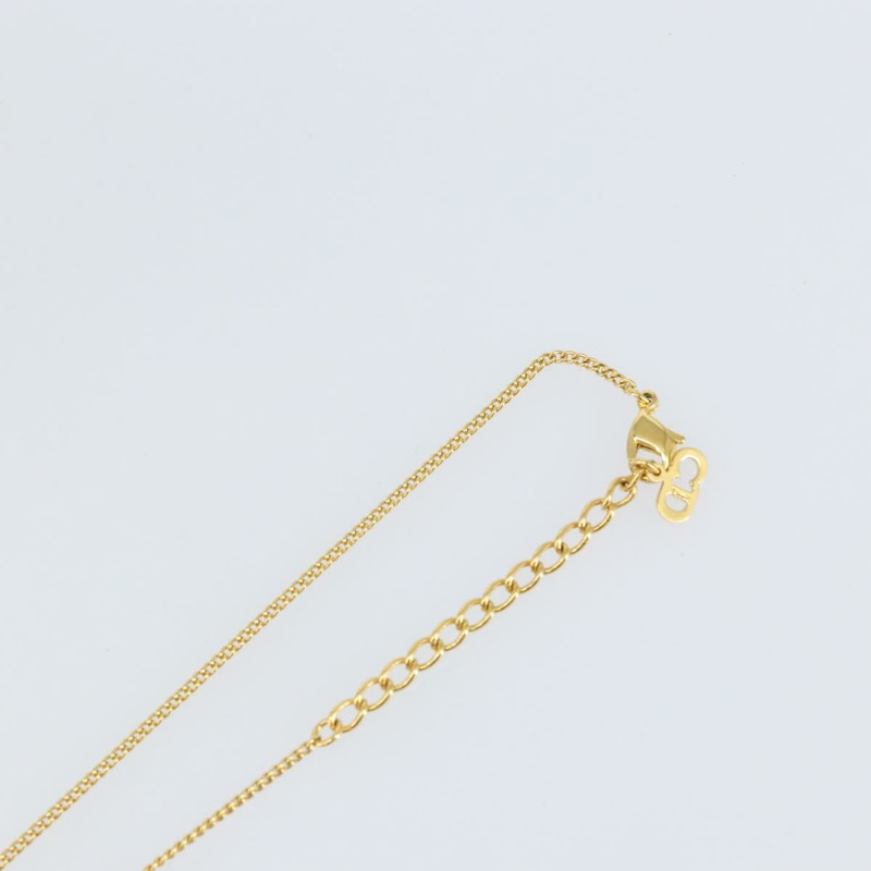 【日本直送】Christian Dior 項鍊 金屬 金 Auth sw1622-5