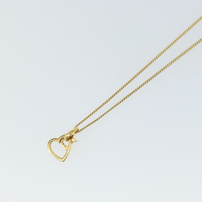 【日本直送】Christian Dior 項鍊 金屬 金 Auth sw1622-9