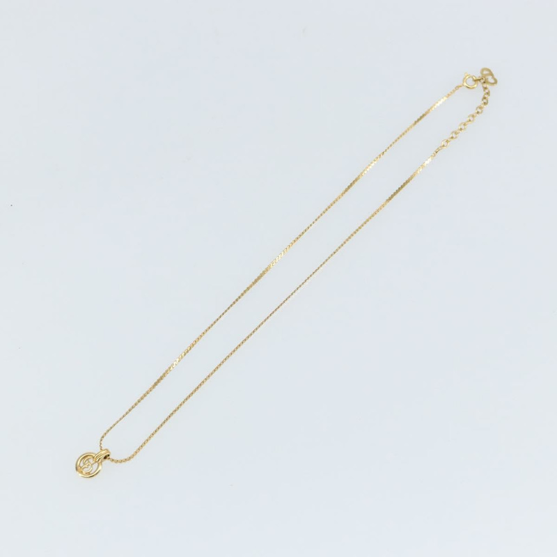 【日本直送】Christian Dior 項鍊 金屬 金 Auth sw1617-1