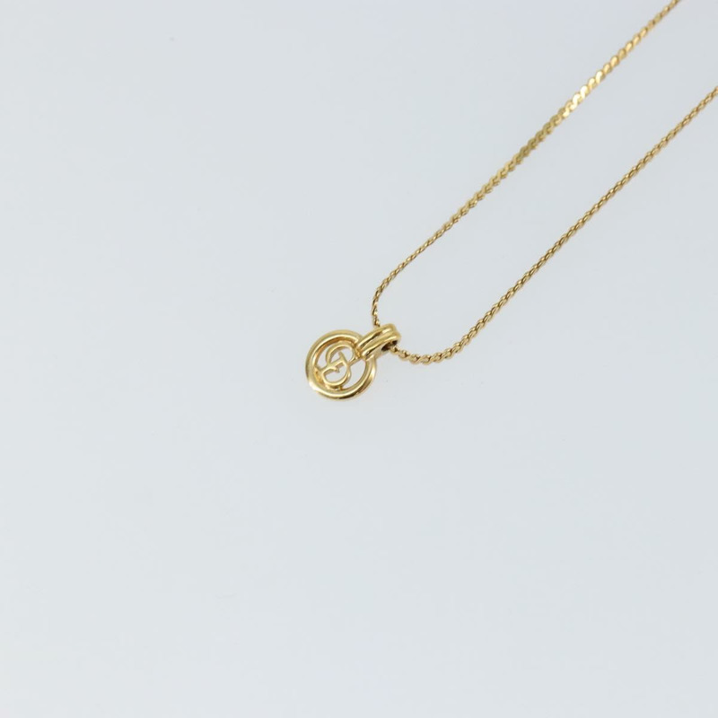 【日本直送】Christian Dior 項鍊 金屬 金 Auth sw1617-2