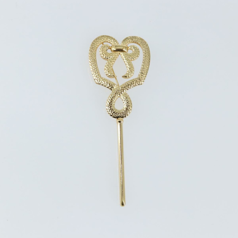 【日本直送】Christian Dior 金屬金胸針 正品 sw1641-1