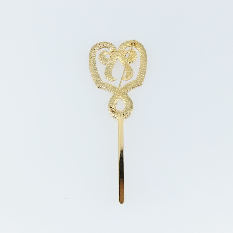 【日本直送】Christian Dior 金屬金胸針 正品 sw1641-4