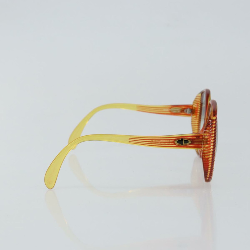 【日本直送】Christian Dior 太陽眼鏡 塑膠 橘色 正品 SW1667-4