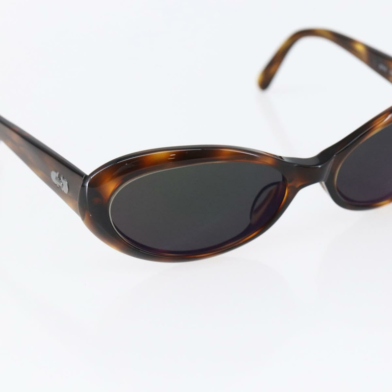 【日本直送】Salvatore Ferragamo Gancini 太陽眼鏡 塑膠棕色 Auth SW1683-5