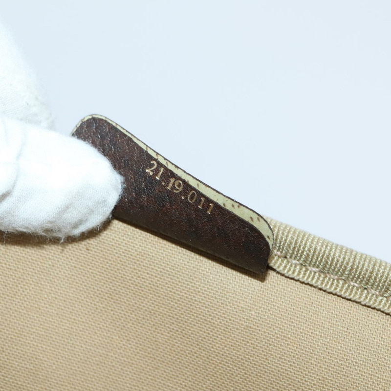 【日本直送】GUCCI GG Supreme Web Sherry Line 旅行包 PVC 米色 金色 正品 146422-11