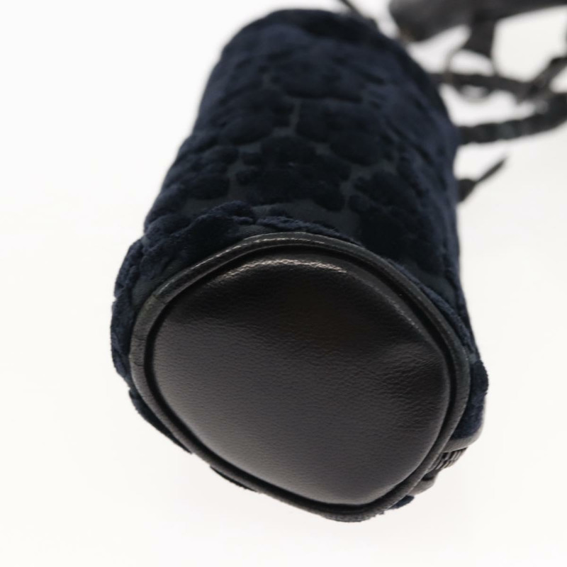 【日本直送】BOTTEGAVENETA 4鉤皮革海軍藍手拿包 Auth bs29559-3