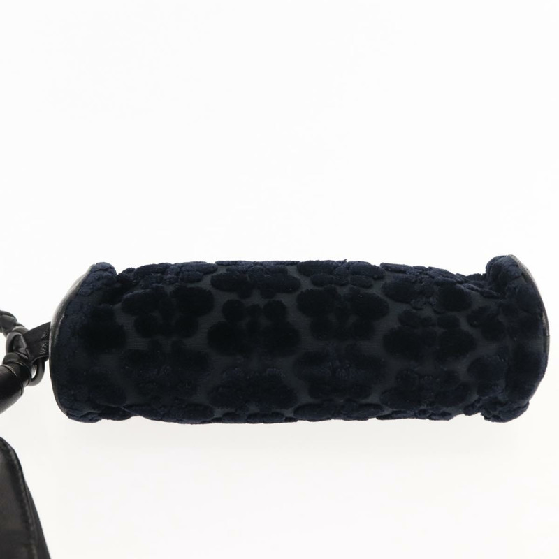 【日本直送】BOTTEGAVENETA 4鉤皮革海軍藍手拿包 Auth bs29559-5