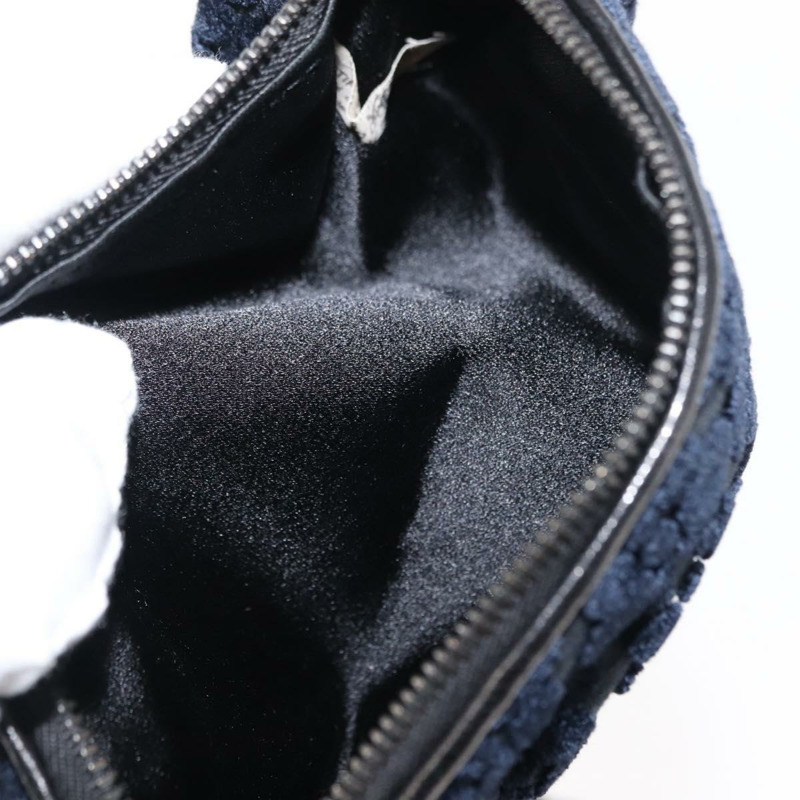 【日本直送】BOTTEGAVENETA 4鉤皮革海軍藍手拿包 Auth bs29559-6