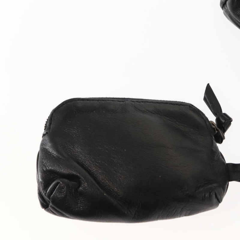 【日本直送】BOTTEGAVENETA 4鉤皮革海軍藍手拿包 Auth bs29559-12