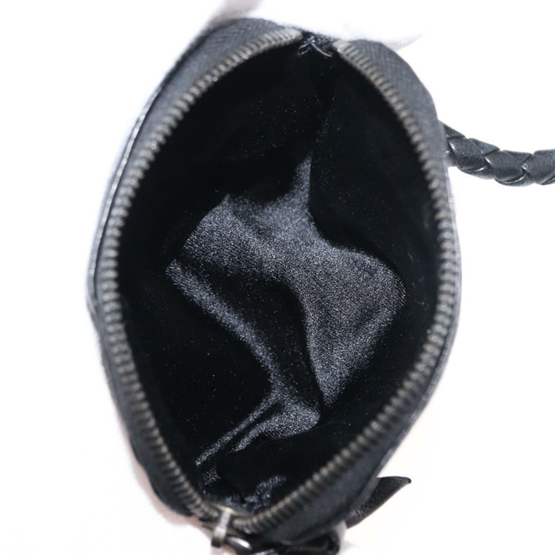 【日本直送】BOTTEGAVENETA 4鉤皮革海軍藍手拿包 Auth bs29559-13