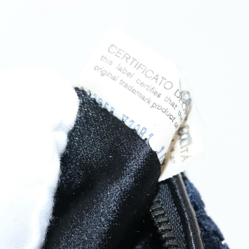 【日本直送】BOTTEGAVENETA 4鉤皮革海軍藍手拿包 Auth bs29559-17