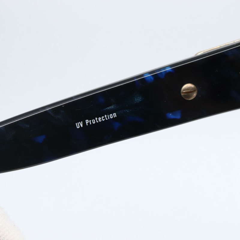 【日本直送】聖羅蘭 (SAINT LAURENT) 太陽眼鏡 塑膠 藍色 Auth bs29545-9