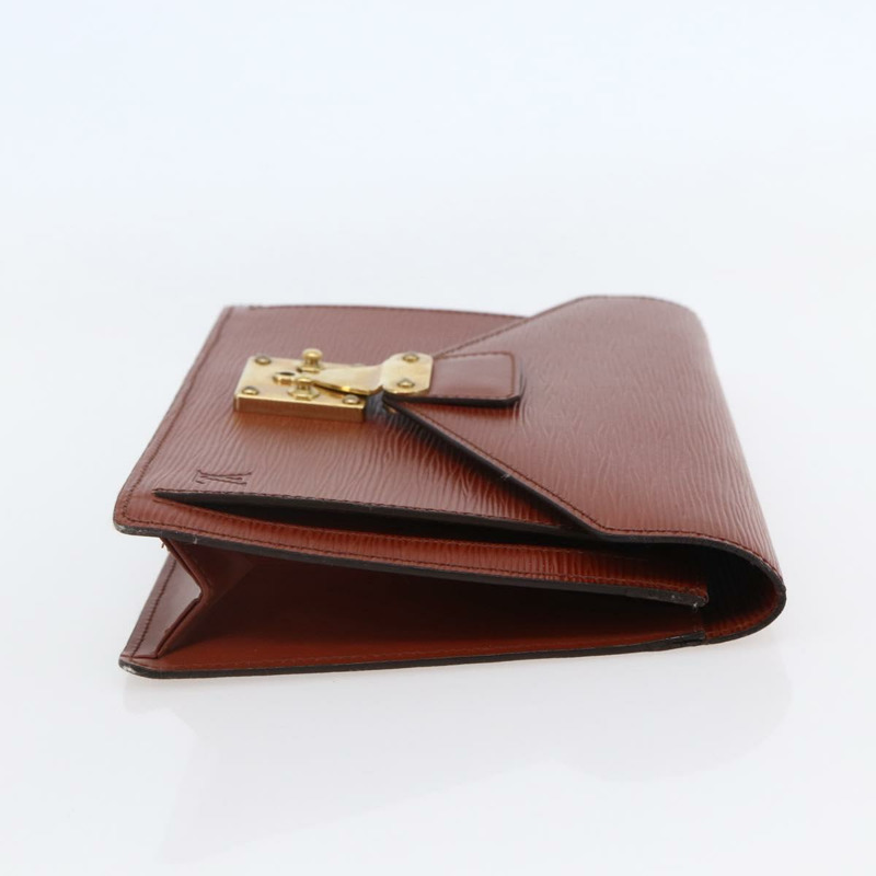 【日本直送】路易威登 Epi Serie Dragonne 手拿包肯亞棕色 M52613 LV 正品 th6396-3