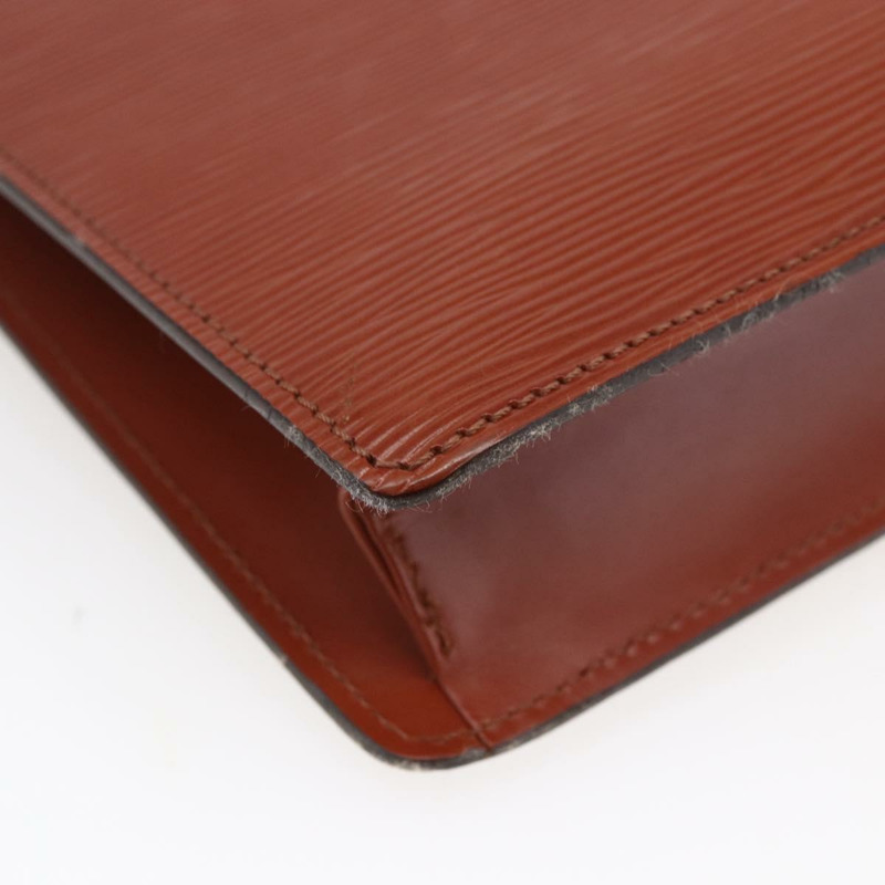 【日本直送】路易威登 Epi Serie Dragonne 手拿包肯亞棕色 M52613 LV 正品 th6396-15