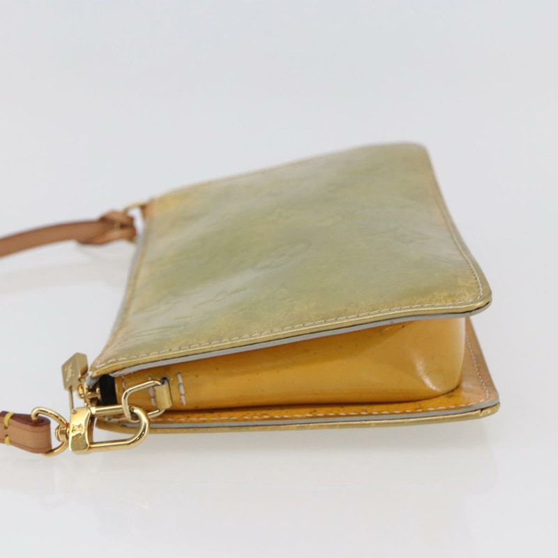 【日本直送】路易威登 Monogram Vernis Lexington 灰色配件包 M91056 正品 th6444-2