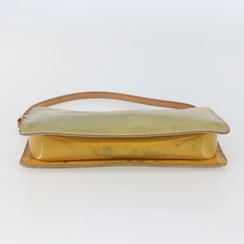 【日本直送】路易威登 Monogram Vernis Lexington 灰色配件包 M91056 正品 th6444-4