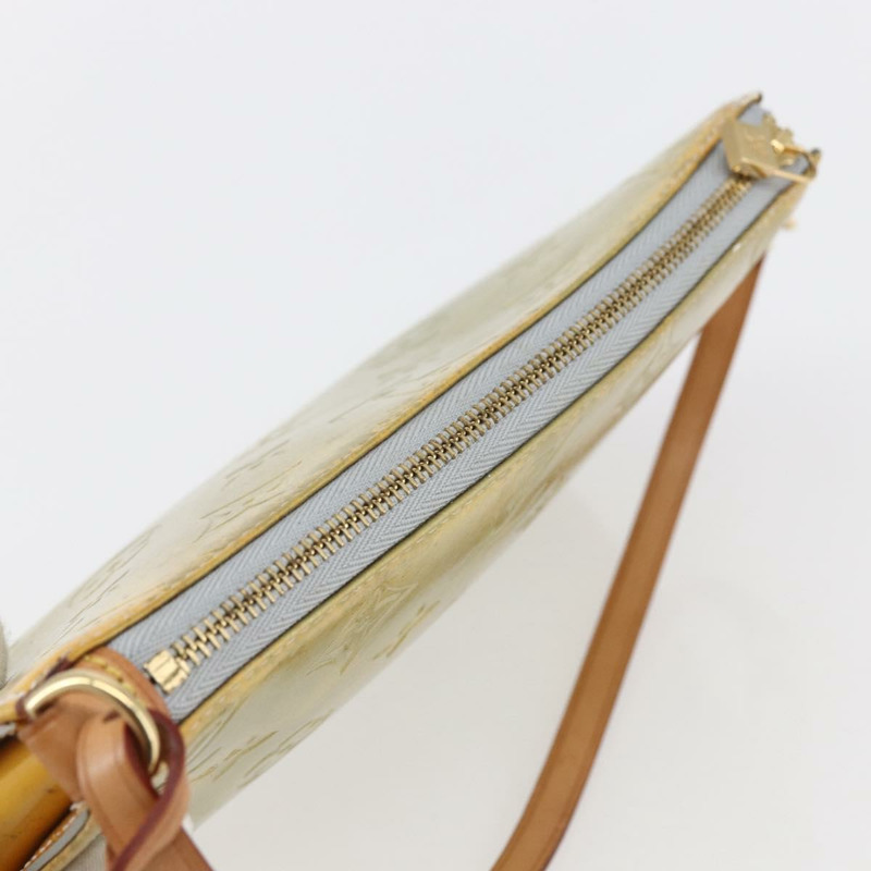 【日本直送】路易威登 Monogram Vernis Lexington 灰色配件包 M91056 正品 th6444-5