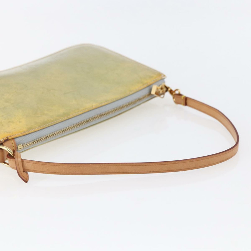 【日本直送】路易威登 Monogram Vernis Lexington 灰色配件包 M91056 正品 th6444-6