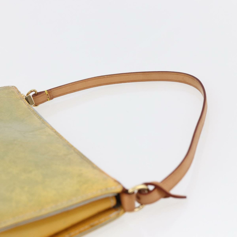 【日本直送】路易威登 Monogram Vernis Lexington 灰色配件包 M91056 正品 th6444-7