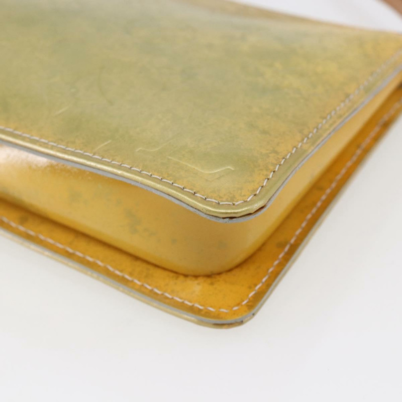 【日本直送】路易威登 Monogram Vernis Lexington 灰色配件包 M91056 正品 th6444-8