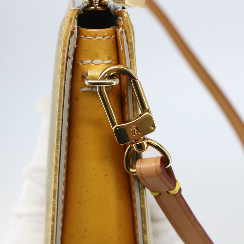 【日本直送】路易威登 Monogram Vernis Lexington 灰色配件包 M91056 正品 th6444-16