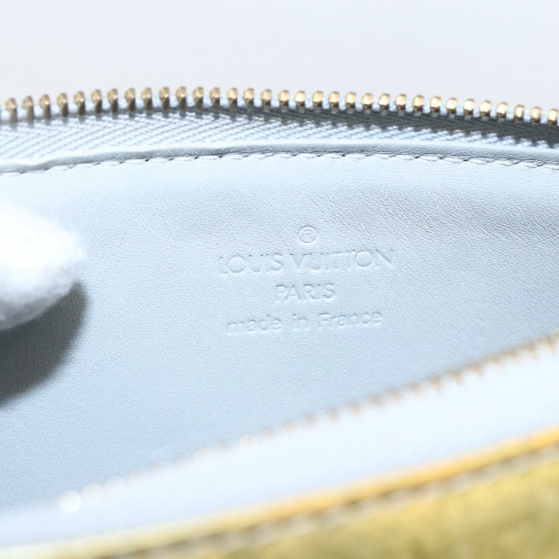 【日本直送】路易威登 Monogram Vernis Lexington 灰色配件包 M91056 正品 th6444-17