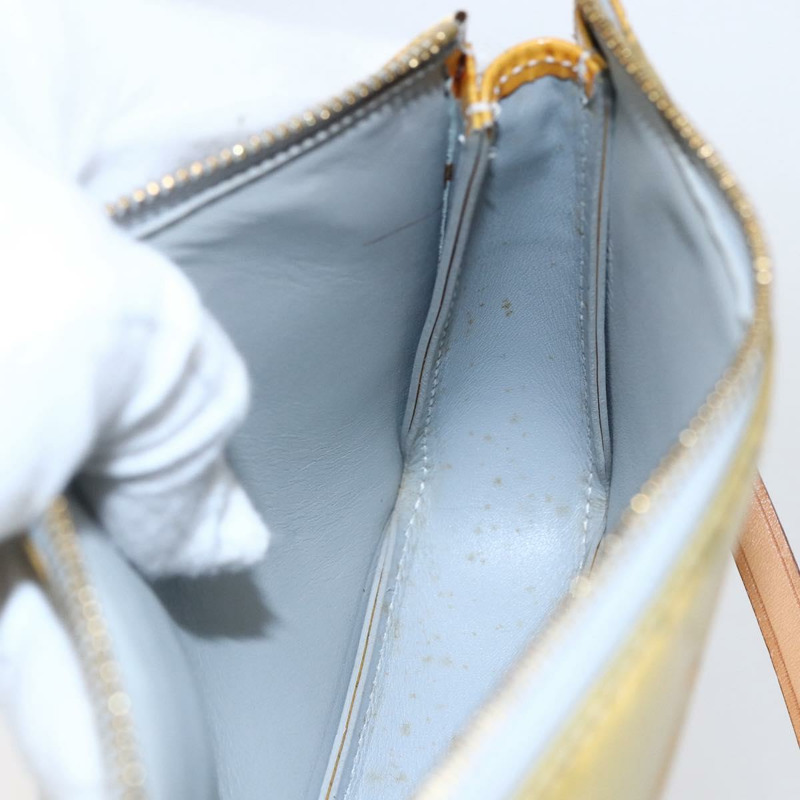 【日本直送】路易威登 Monogram Vernis Lexington 灰色配件包 M91056 正品 th6444-19