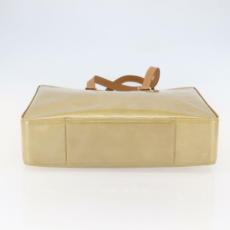 【日本直送】路易威登 Monogram Vernis Columbus 手提包 米色 M91023 LV 正品 ep11155-4