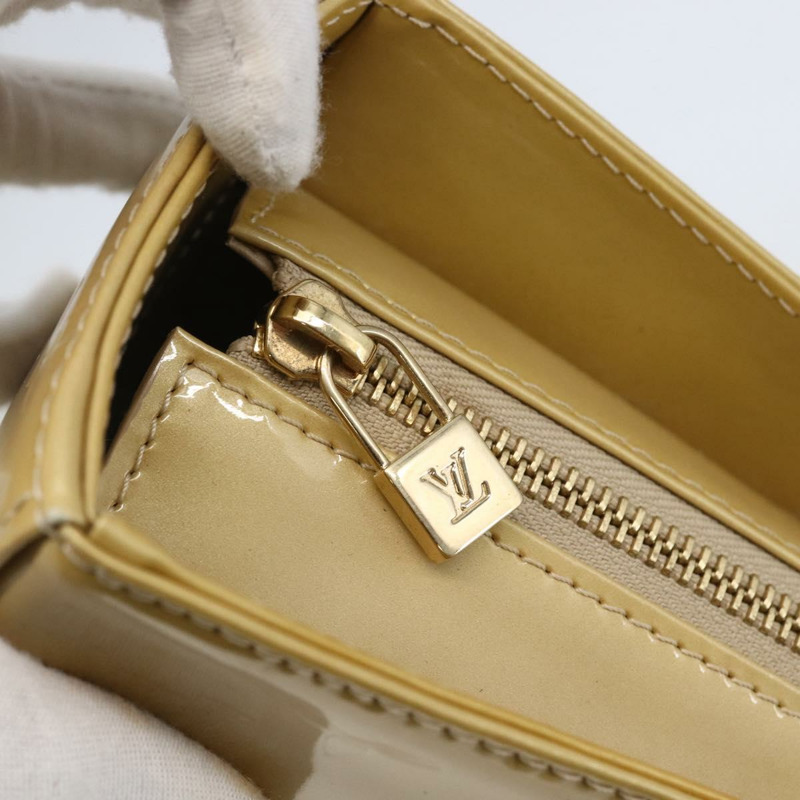 【日本直送】路易威登 Monogram Vernis Columbus 手提包 米色 M91023 LV 正品 ep11155-9