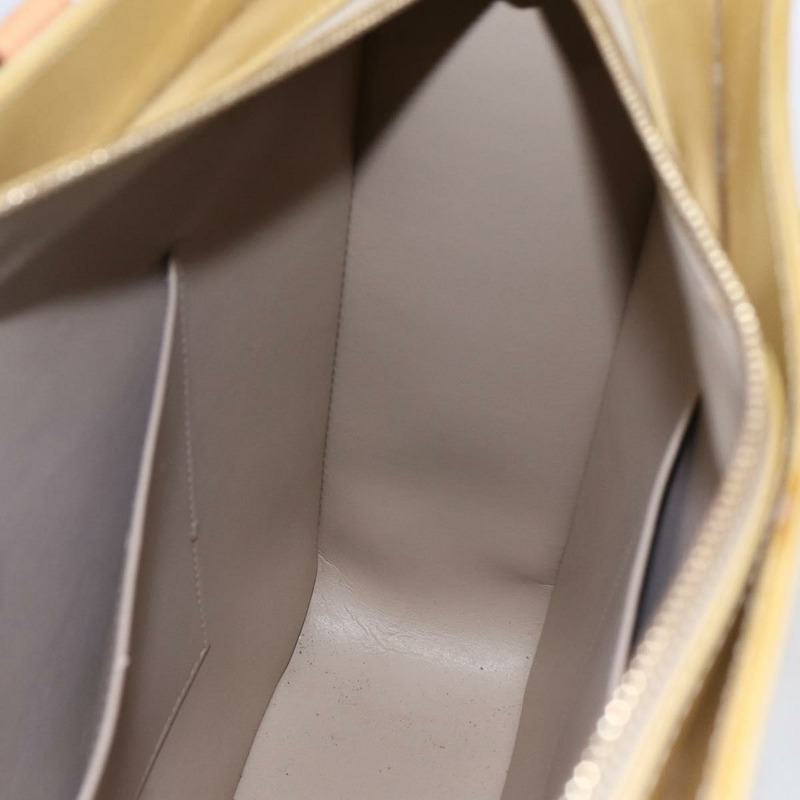 【日本直送】路易威登 Monogram Vernis Columbus 手提包 米色 M91023 LV 正品 ep11155-18