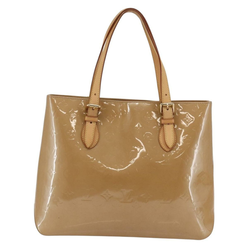 【日本直送】路易威登 Monogram Vernis Brentwood 包 Noisette M91511 正品 ep11096-1