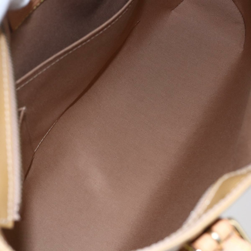 【日本直送】路易威登 Monogram Vernis Brentwood 包 Noisette M91511 正品 ep11096-10