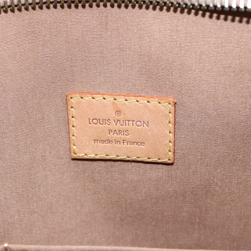 【日本直送】路易威登 Monogram Vernis Brentwood 包 Noisette M91511 正品 ep11096-16