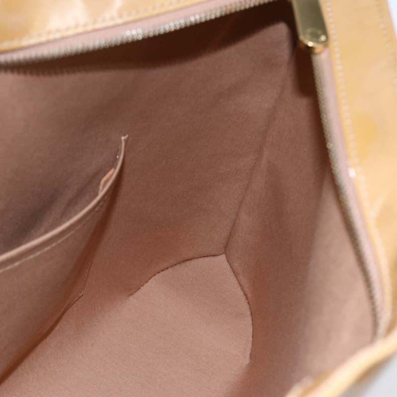 【日本直送】路易威登 Monogram Vernis Brentwood 包 Noisette M91511 正品 ep11096-17