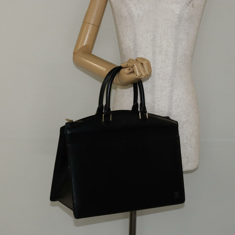 【日本直送】路易威登 Epi Riviera 手提包 Noir 黑色 M48182 LV 正品 ep11136-22