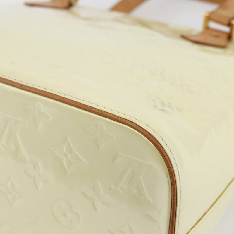 【日本直送】路易威登 Monogram Vernis Houston 手提包 Perle M91342 LV Auth ep11138-15