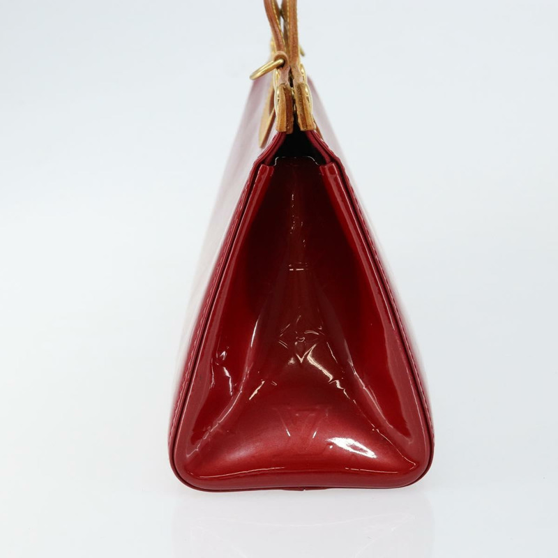 【日本直送】路易威登 Monogram Vernis Roxbury Drive 手提包 2way 紅色 M91987 LV Auth ep10983-2