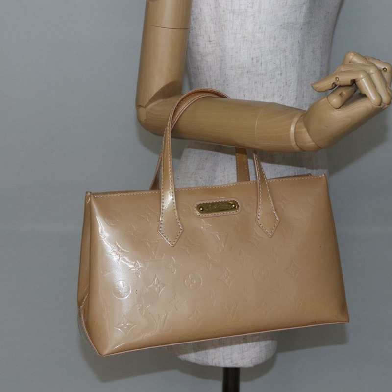 【日本直送】路易威登 Vernis Wilshire PM 手袋 玫瑰花燈籠色 M91642 正品 ep11166-20