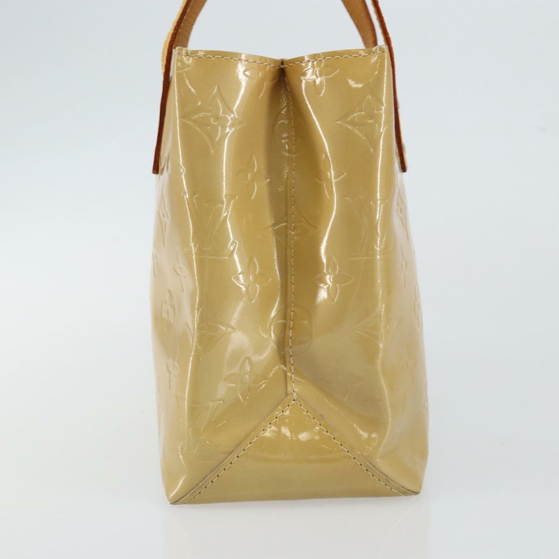 【日本直送】路易威登 Monogram Vernis Reade PM 手提包 米色 M91334 LV 正品 ep11022-3