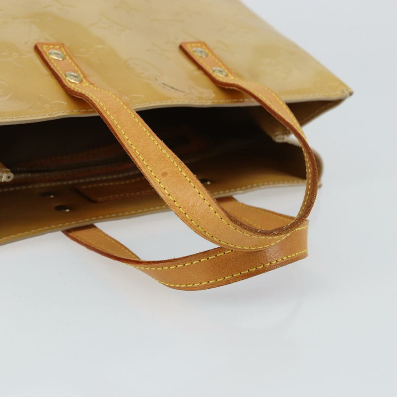 【日本直送】路易威登 Monogram Vernis Reade PM 手提包 米色 M91334 LV 正品 ep11022-6