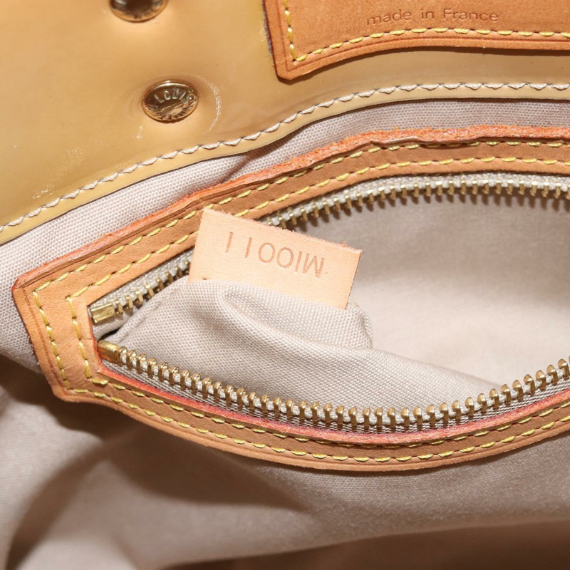 【日本直送】路易威登 Monogram Vernis Reade PM 手提包 米色 M91334 LV 正品 ep11022-11