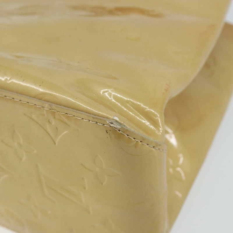 【日本直送】路易威登 Monogram Vernis Reade PM 手提包 米色 M91334 LV 正品 ep11022-15