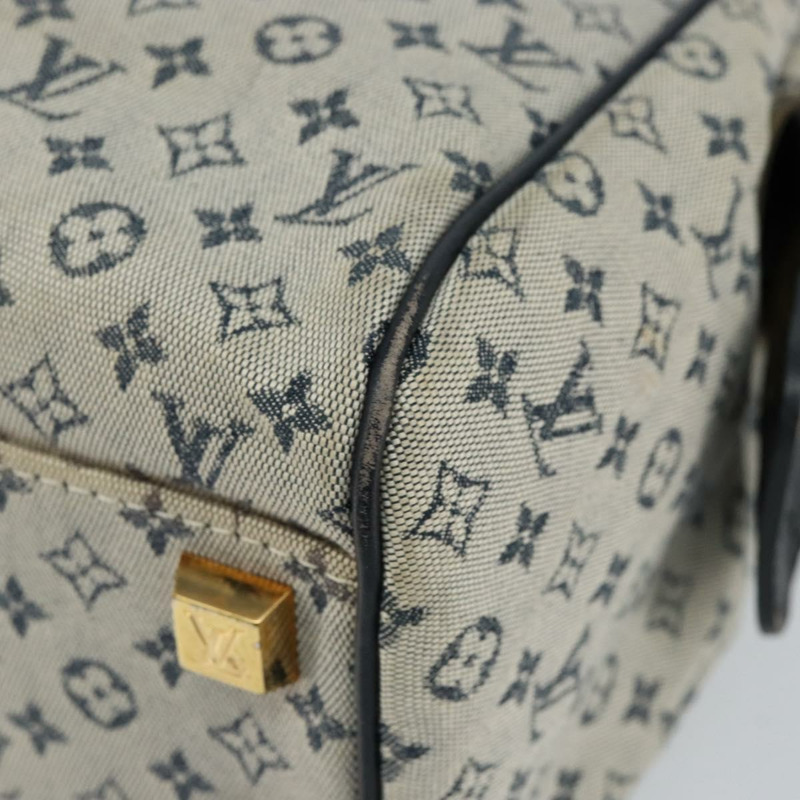 【日本直送】路易威登 Monogram Mini Josephine PM 手提包 藍色 M92049 LV Auth ep10965-8