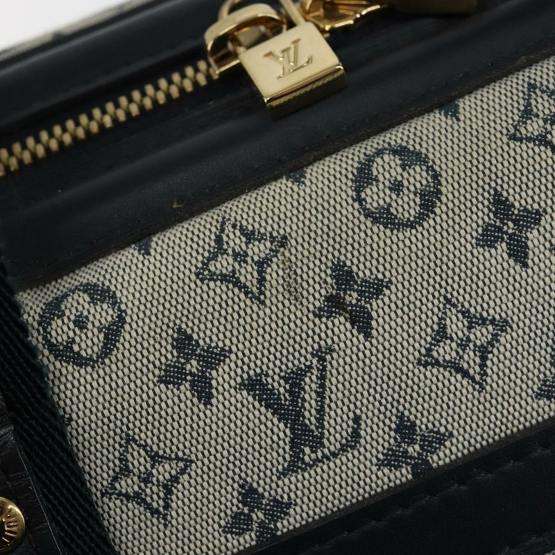 【日本直送】路易威登 Monogram Mini Josephine PM 手提包 藍色 M92049 LV Auth ep10965-9