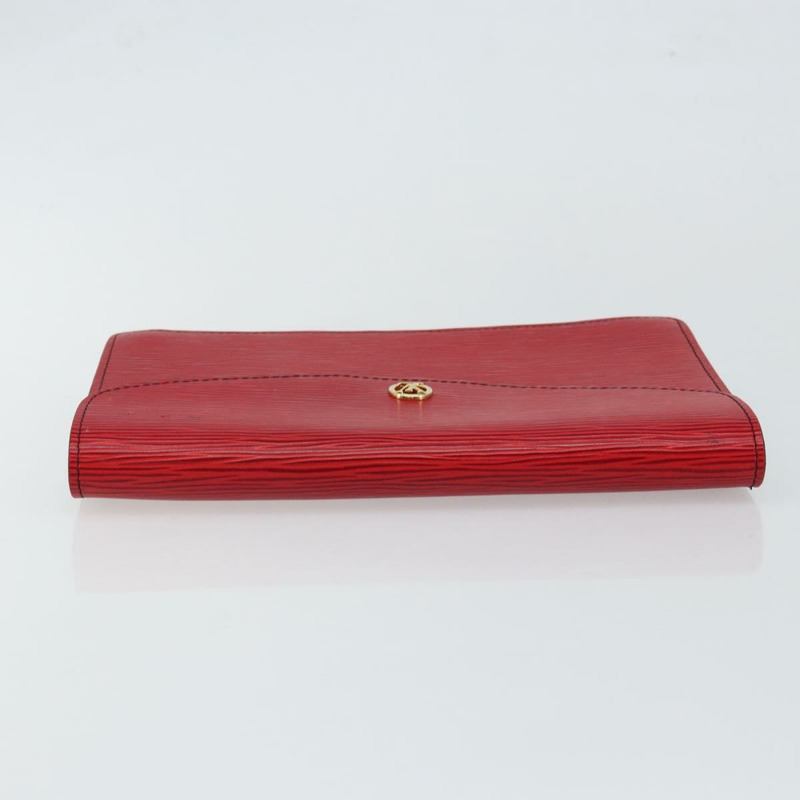 【日本直送】路易威登 Epi Montaigne 23 手拿包 紅色 M52667 LV 正品 ep11175-4