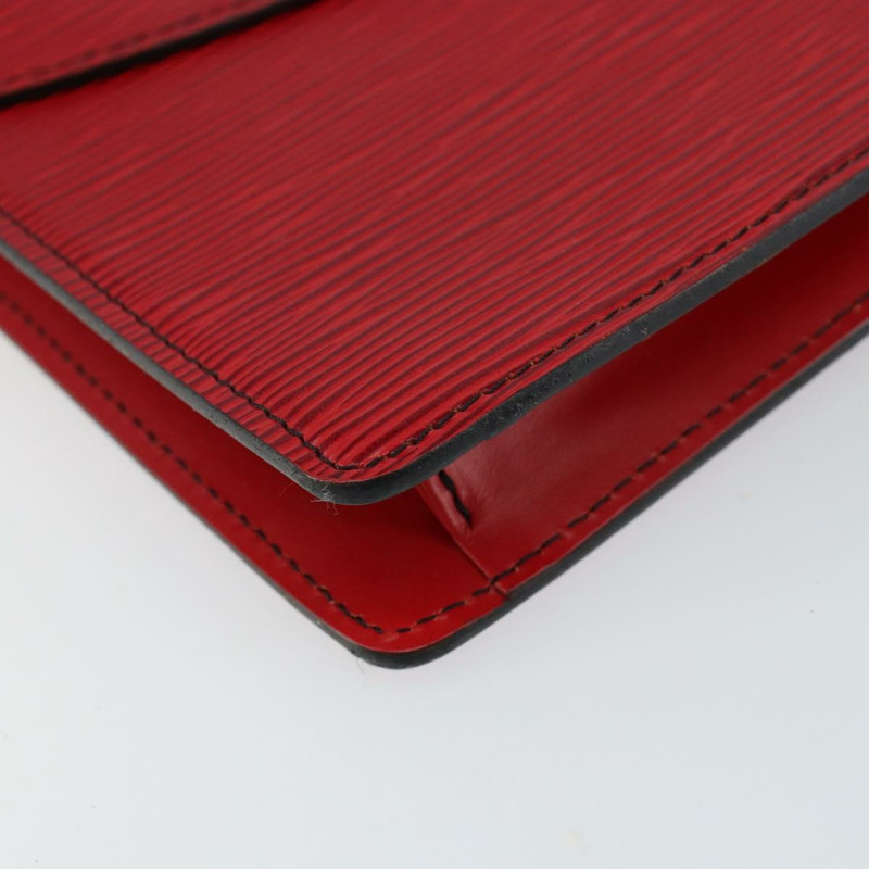 【日本直送】路易威登 Epi Montaigne 23 手拿包 紅色 M52667 LV 正品 ep11175-13