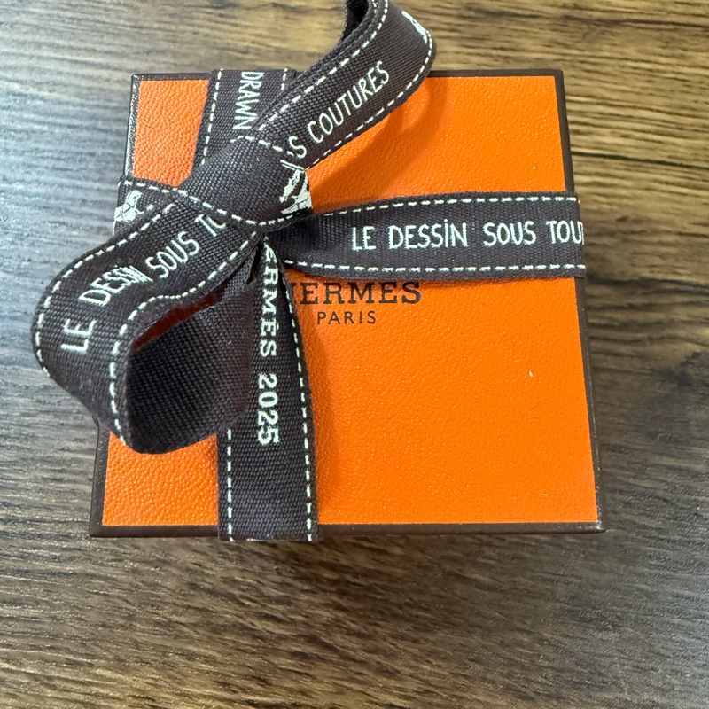 💖Hermes 閃亮亮 豬鼻戒指 雙排💖 51號 全新-3