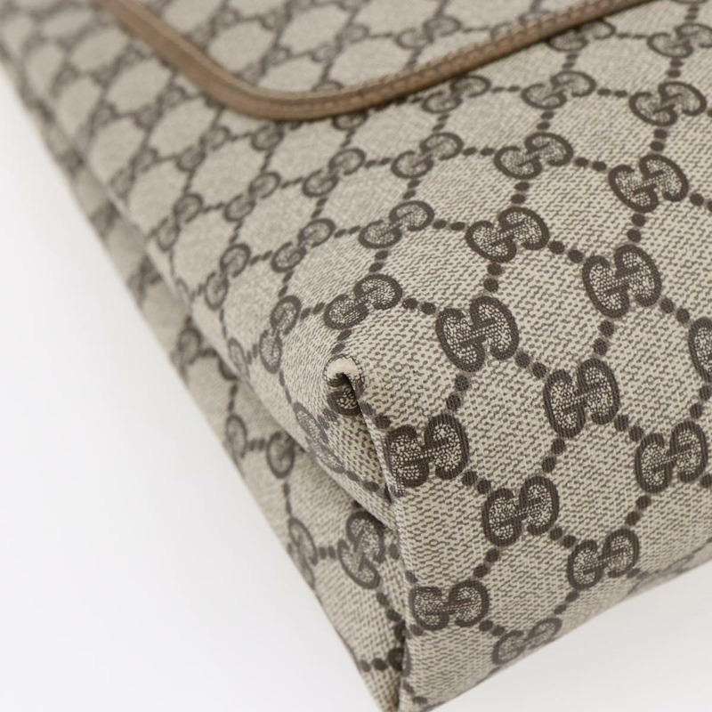 【日本直送】GUCCI GG Supreme Web Sherry Line 手提包 PVC 米色 37 02 2140 正品 ep11172-13