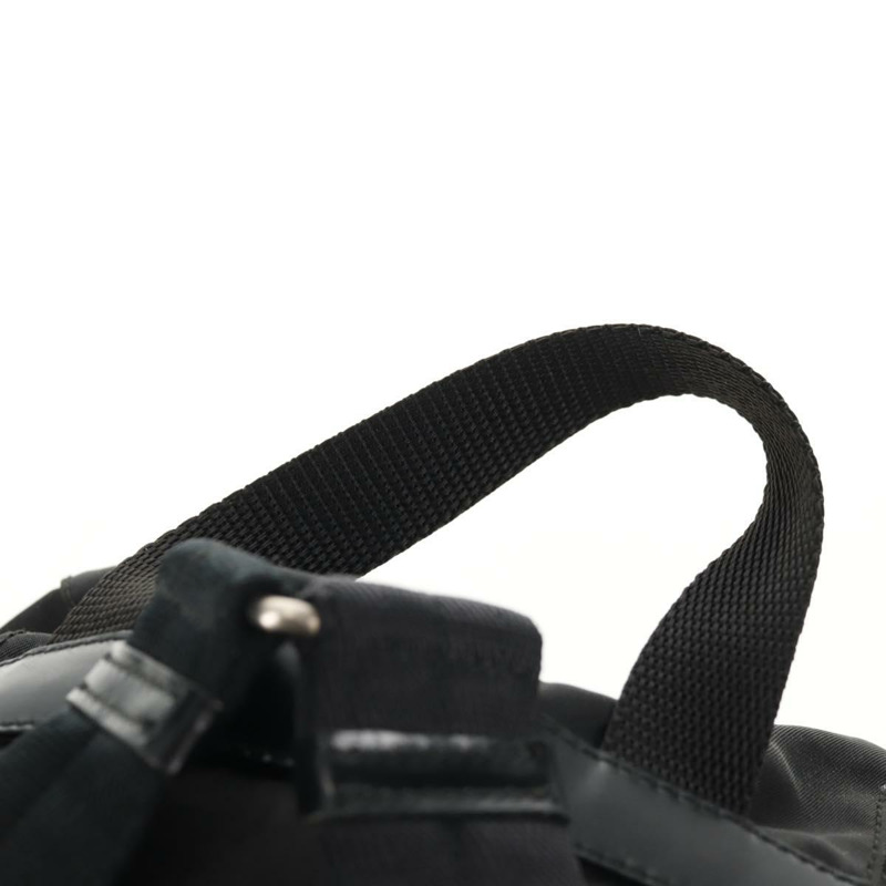 【日本直送】PRADA 雙肩包 尼龍 黑色 銀色 正品 ep11213-14